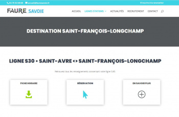 plan des navettes Saint François Longchamp