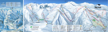 plan des pistes Val D'Allos