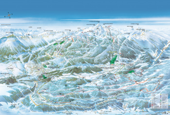 plan des pistes Villard de Lans Corrençon