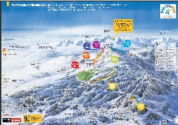 plan des pistes Font-Romeu